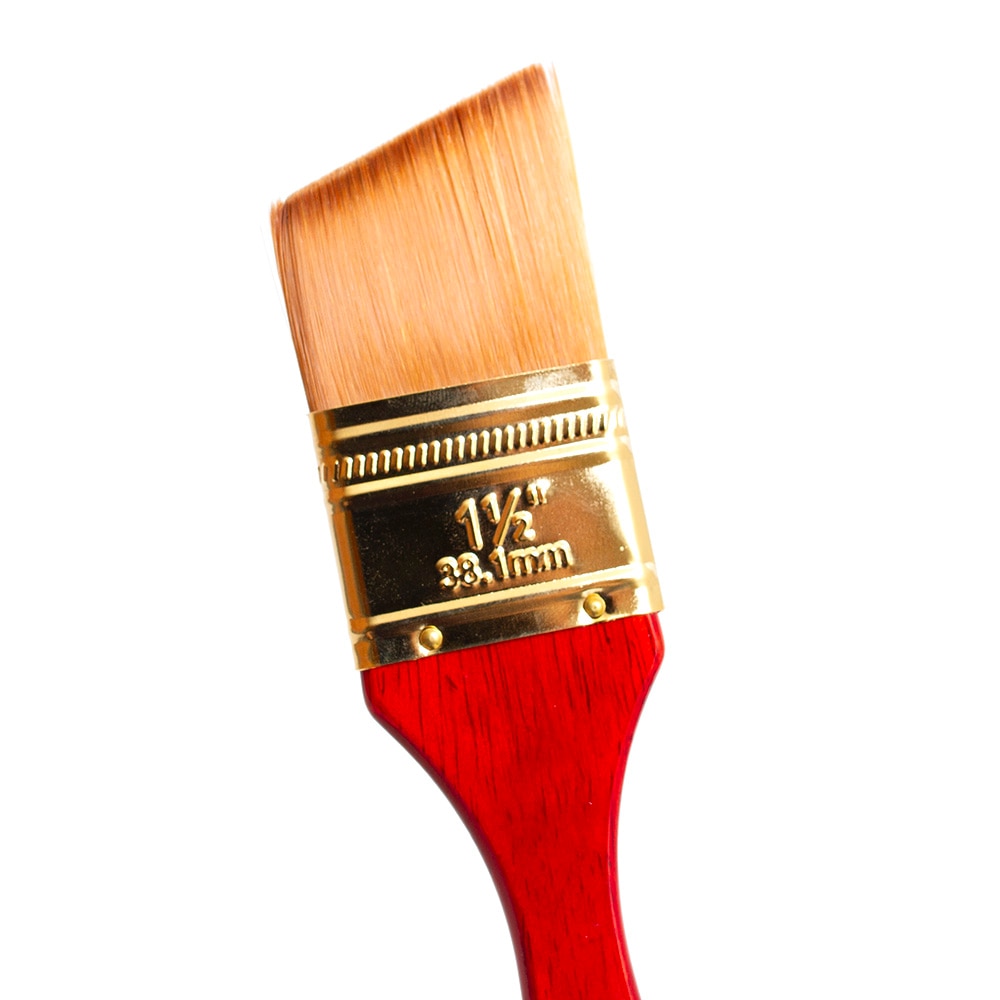 Princeton, Brushes, Art & School, Heritage, Synthetic Sable, Watercolor, 105316, Angle Flat Wash, 1-1/2"